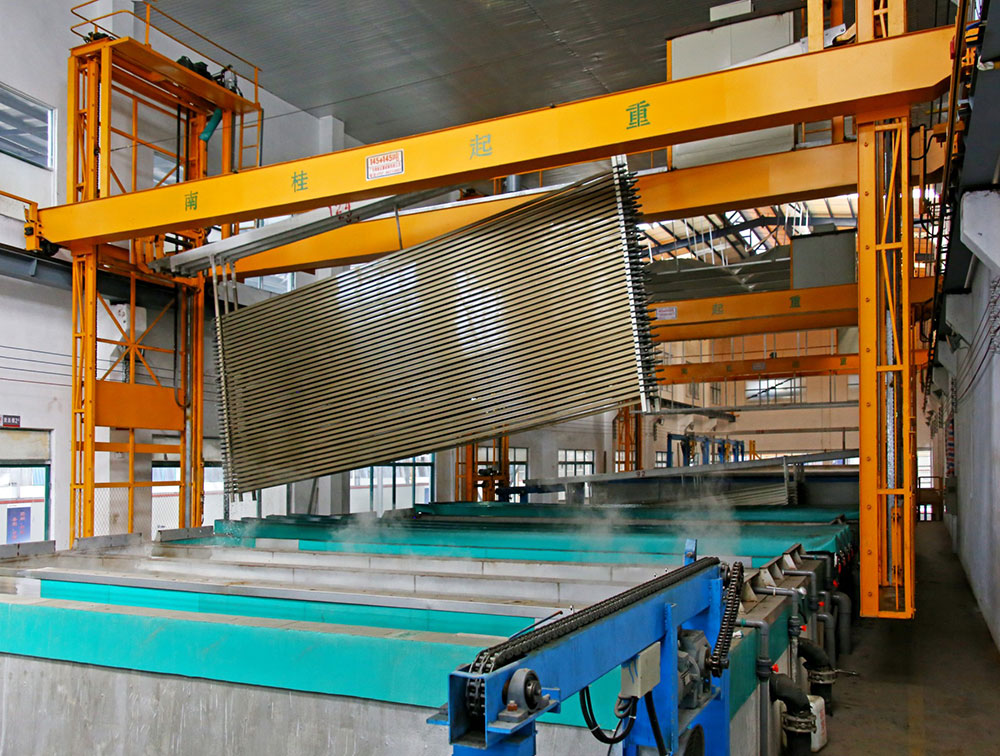 氧化，電泳車間